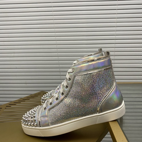 Replica Christian Louboutin High Tops Shoes For Women #955653 $98.00 USD for Wholesale