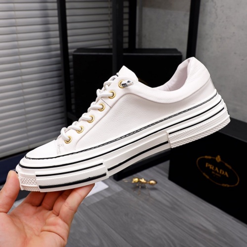 Replica Prada Casual Shoes For Men #955706 $80.00 USD for Wholesale