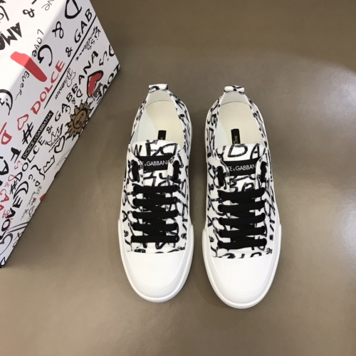 Replica Dolce & Gabbana D&G Casual Shoes For Men #955840 $72.00 USD for Wholesale