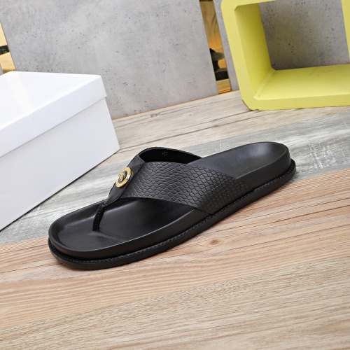 Replica Versace Slippers For Men #956087 $48.00 USD for Wholesale