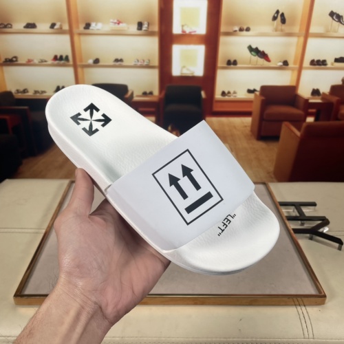 Replica Off-White Slippers For Women #956160 $42.00 USD for Wholesale
