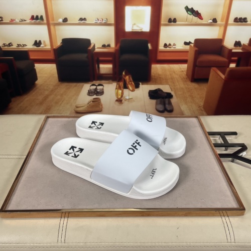 Replica Off-White Slippers For Women #956161 $42.00 USD for Wholesale