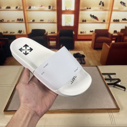 Replica Off-White Slippers For Women #956162 $42.00 USD for Wholesale
