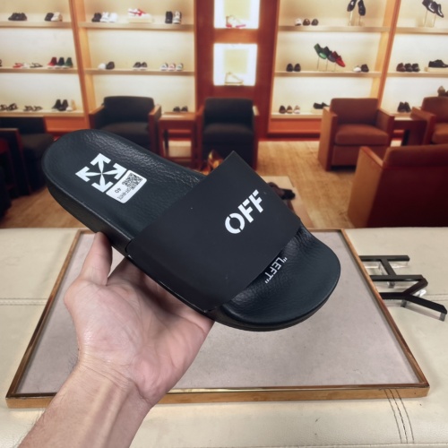 Replica Off-White Slippers For Women #956164 $42.00 USD for Wholesale