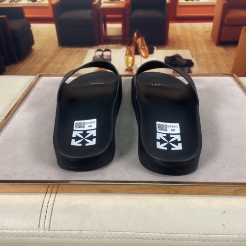 Replica Off-White Slippers For Women #956166 $42.00 USD for Wholesale