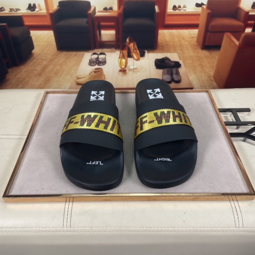 Replica Off-White Slippers For Women #956167 $42.00 USD for Wholesale