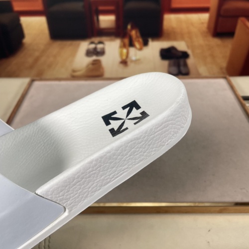 Replica Off-White Slippers For Men #956175 $42.00 USD for Wholesale