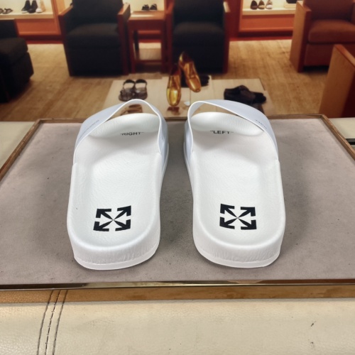 Replica Off-White Slippers For Men #956177 $42.00 USD for Wholesale