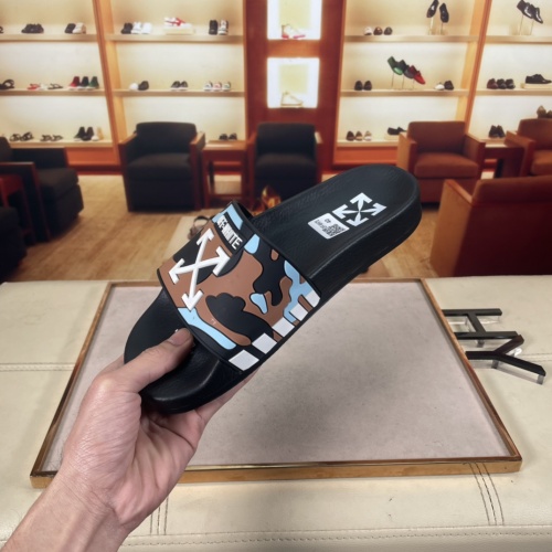 Replica Off-White Slippers For Men #956188 $42.00 USD for Wholesale