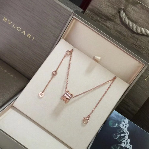 Replica Bvlgari Necklaces For Women #956209 $29.00 USD for Wholesale