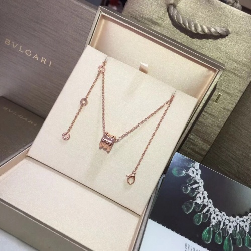 Replica Bvlgari Necklaces For Women #956209 $29.00 USD for Wholesale