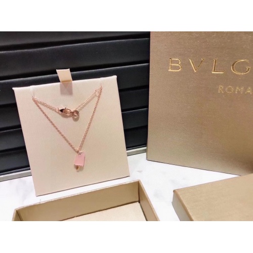 Replica Bvlgari Necklaces For Women #956215 $36.00 USD for Wholesale