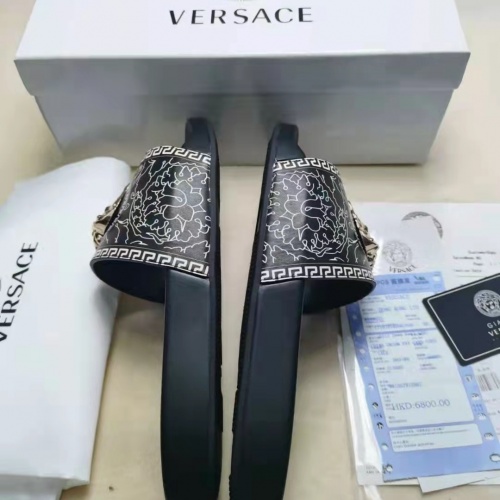 Replica Versace Slippers For Women #956328 $45.00 USD for Wholesale