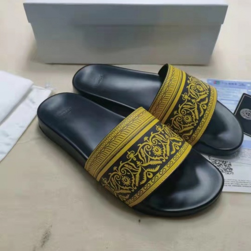Replica Versace Slippers For Men #956354 $45.00 USD for Wholesale