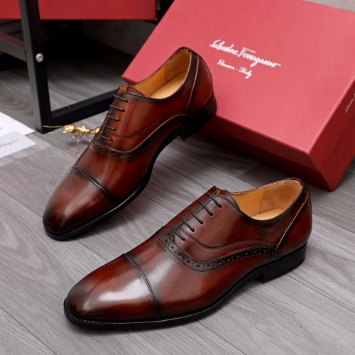 Ferragamo Leather Shoes For Men #956451