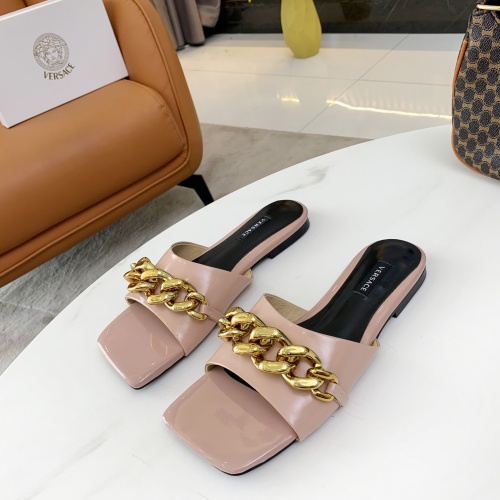 Versace Slippers For Women #956803 $68.00 USD, Wholesale Replica Versace Slippers