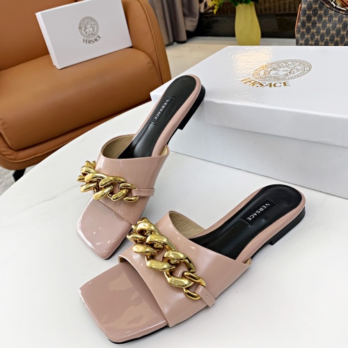 Replica Versace Slippers For Women #956803 $68.00 USD for Wholesale