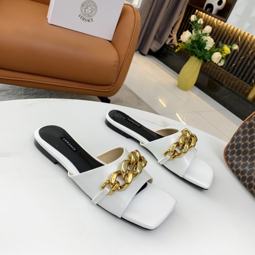 Replica Versace Slippers For Women #956804 $68.00 USD for Wholesale