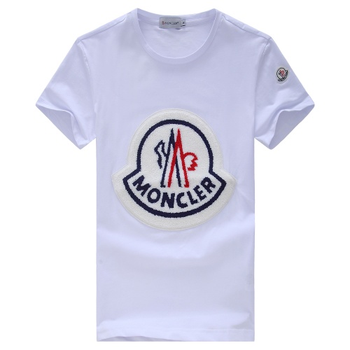 Moncler T-Shirts Short Sleeved For Men #956844 $25.00 USD, Wholesale Replica Moncler T-Shirts