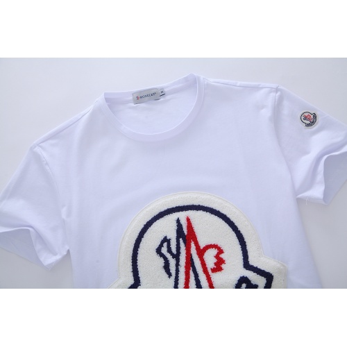 Replica Moncler T-Shirts Short Sleeved For Men #956844 $25.00 USD for Wholesale