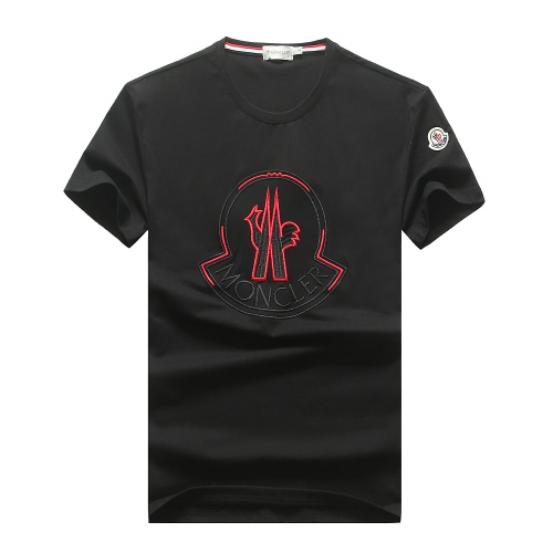 Moncler T-Shirts Short Sleeved For Men #956845 $25.00 USD, Wholesale Replica Moncler T-Shirts