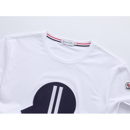 Replica Moncler T-Shirts Short Sleeved For Men #956865 $25.00 USD for Wholesale