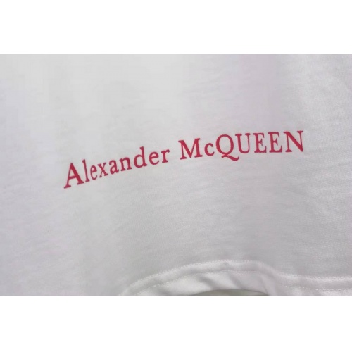 Replica Alexander McQueen T-shirts Short Sleeved For Unisex #957097 $29.00 USD for Wholesale