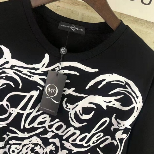Replica Alexander McQueen T-shirts Short Sleeved For Unisex #957117 $29.00 USD for Wholesale