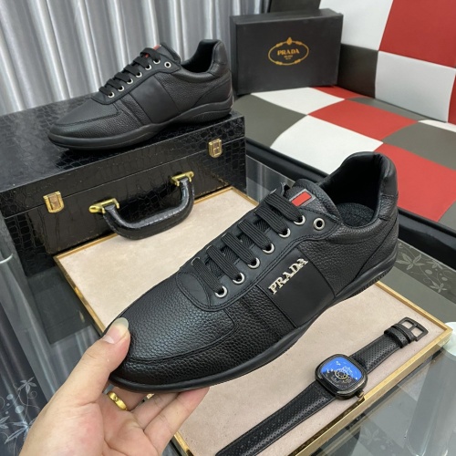 Replica Prada Casual Shoes For Men #957250 $72.00 USD for Wholesale