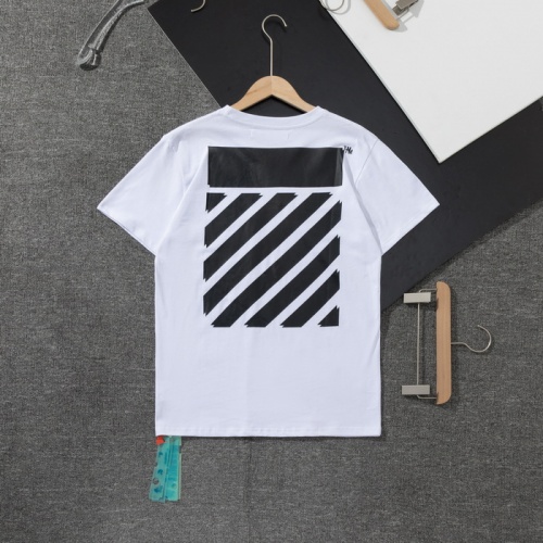Off-White T-Shirts Short Sleeved For Unisex #957373 $29.00 USD, Wholesale Replica Off-White T-Shirts