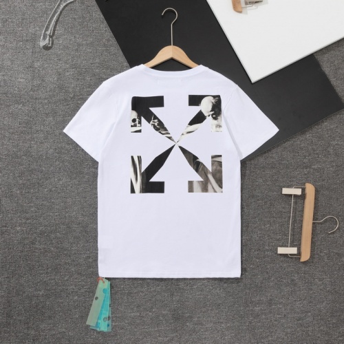 Off-White T-Shirts Short Sleeved For Unisex #957386 $29.00 USD, Wholesale Replica Off-White T-Shirts