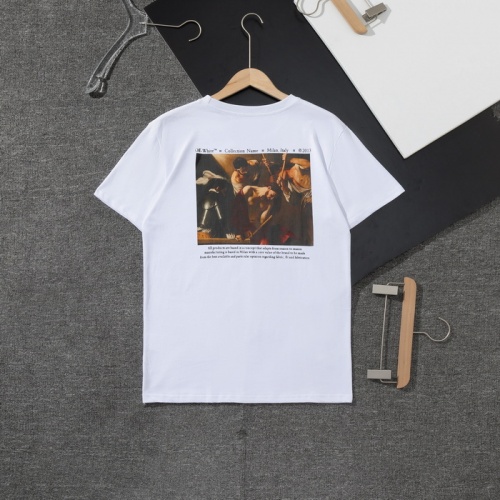 Off-White T-Shirts Short Sleeved For Unisex #957387 $29.00 USD, Wholesale Replica Off-White T-Shirts