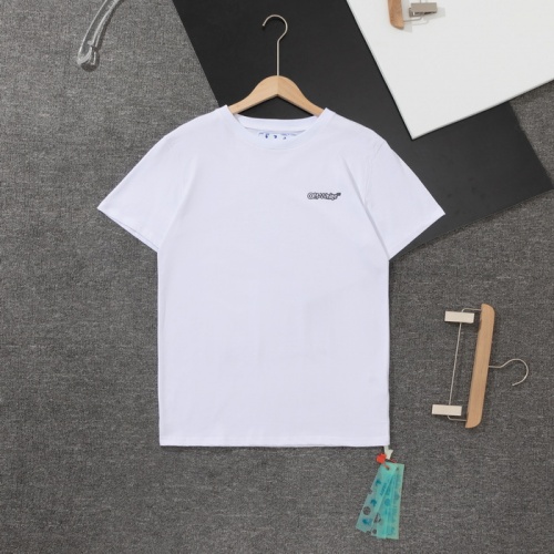 Replica Off-White T-Shirts Short Sleeved For Unisex #957402 $29.00 USD for Wholesale