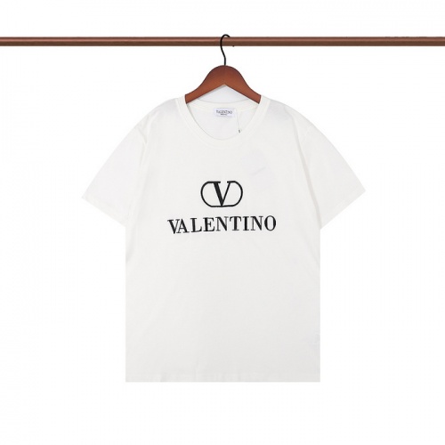 Valentino T-Shirts Short Sleeved For Unisex #957406 $25.00 USD, Wholesale Replica Valentino T-Shirts