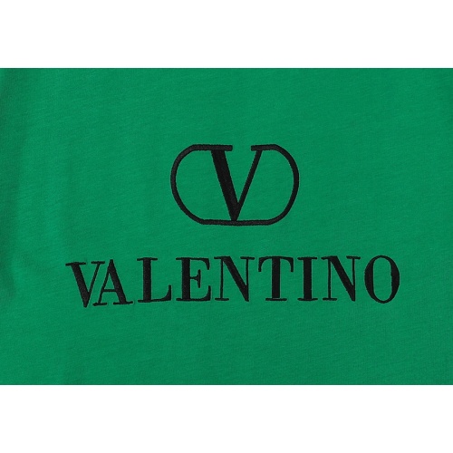 Replica Valentino T-Shirts Short Sleeved For Unisex #957407 $25.00 USD for Wholesale
