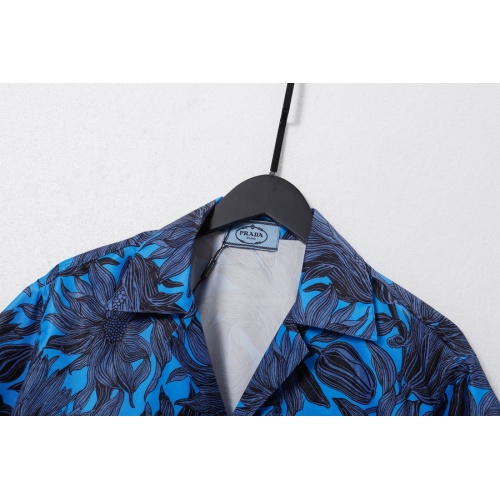 Replica Prada Shirts Short Sleeved For Men #957429 $32.00 USD for Wholesale