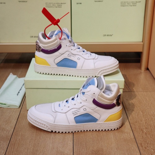 Replica Off-White High Tops Shoes For Men #957522 $100.00 USD for Wholesale
