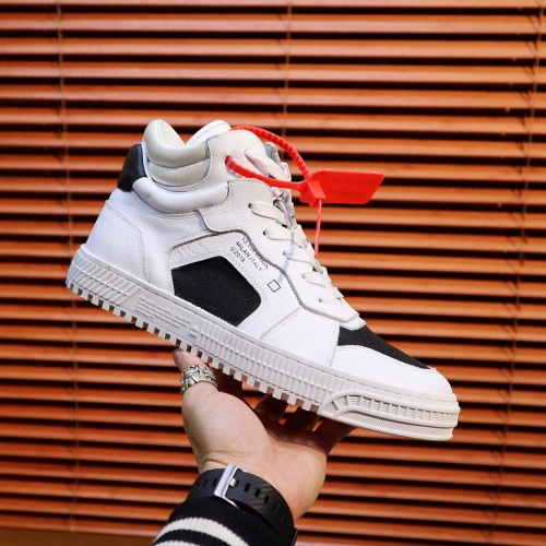 Replica Off-White High Tops Shoes For Men #957523 $100.00 USD for Wholesale