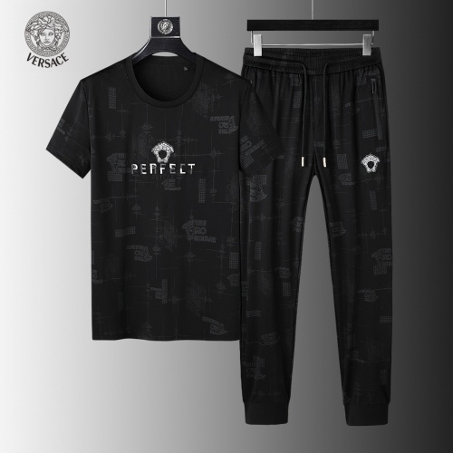 Versace Tracksuits Short Sleeved For Men #957650 $64.00 USD, Wholesale Replica Versace Tracksuits