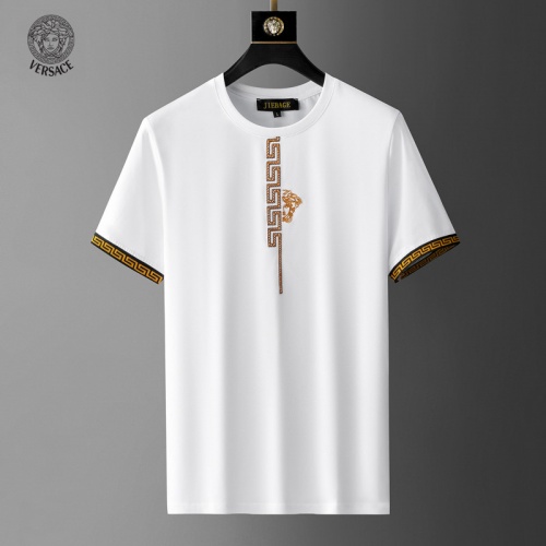Replica Versace Tracksuits Short Sleeved For Men #957663 $68.00 USD for Wholesale