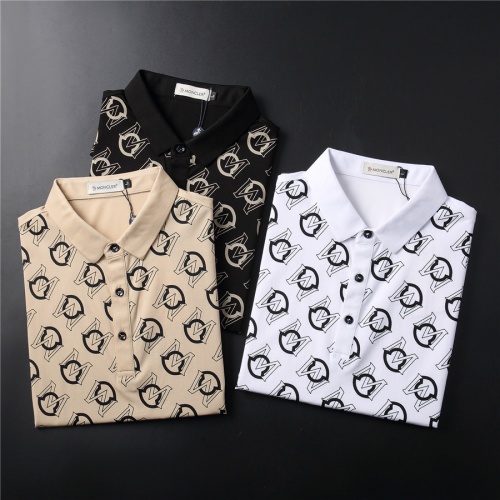 Replica Moncler T-Shirts Short Sleeved For Men #957972 $38.00 USD for Wholesale