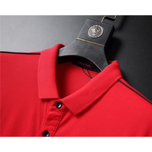 Replica Prada T-Shirts Short Sleeved For Men #957976 $38.00 USD for Wholesale