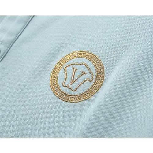 Replica Versace T-Shirts Short Sleeved For Men #957994 $38.00 USD for Wholesale