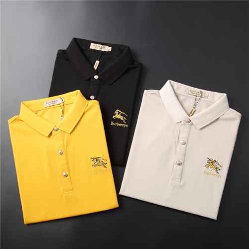 Replica Burberry T-Shirts Short Sleeved For Men #958001 $38.00 USD for Wholesale