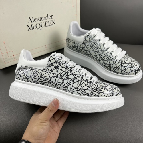 Replica Alexander McQueen Shoes For Men #958174 $98.00 USD for Wholesale