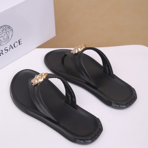 Replica Versace Slippers For Men #958474 $48.00 USD for Wholesale