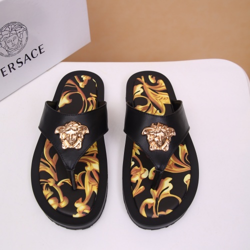 Versace Slippers For Men #958477 $48.00 USD, Wholesale Replica Versace Slippers