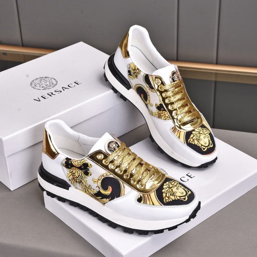 Replica Versace Casual Shoes For Men #958488 $72.00 USD for Wholesale