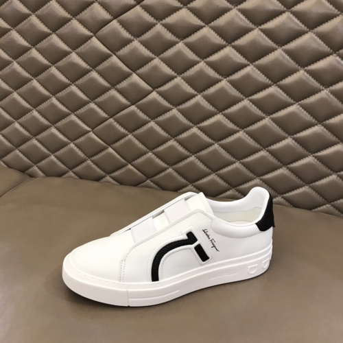 Replica Salvatore Ferragamo Casual Shoes For Men #958623 $72.00 USD for Wholesale