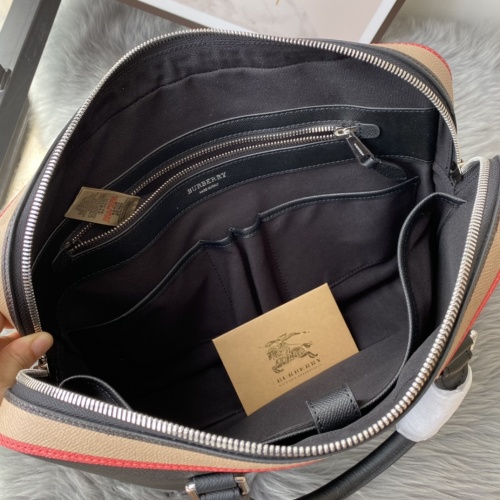 Replica Burberry AAA Man Handbags #958775 $192.00 USD for Wholesale